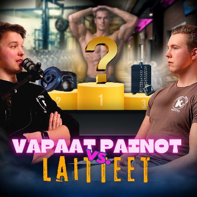 #56: Vapaat painot VS laitteet? Treenimyytit, aloittelijan valinnat ja kehittymisen avaimet. YLIKUNTO? ☝🏼