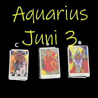 Tarot Aquarius 2020 Juni 3