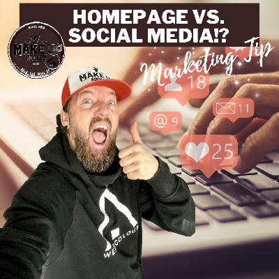 #182 Homepage vs. Social Media!?
