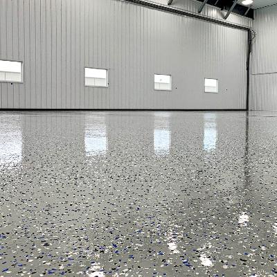 Discover the Benefits of Flake Floors | Allgrind