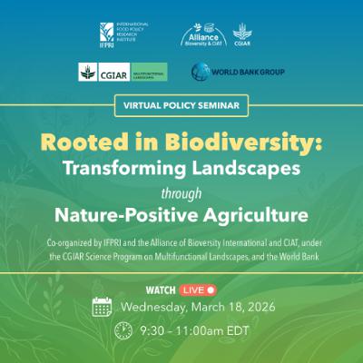 Rooted in Biodiversity: Transforming Landscapes through Nature-Positive Agriculture Rooted in Biodiversity: Transforming Landscapes through Nature-Positive Agriculture