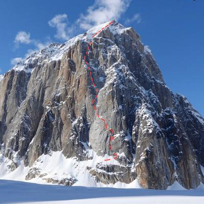 Mt. Dickey: A New Route and a Brilliant History Mt. Dickey: A New Route and a Brilliant History