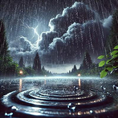 Sonidos de lluvia y truenos (8 horas) | Duerme RÁPIDO en este ambiente de lluvia