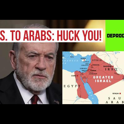 US to Arabs: Huck You | DeProgram with Ted Rall and John Kiriakou US to Arabs: Huck You | DeProgram with Ted Rall and John Kiriakou