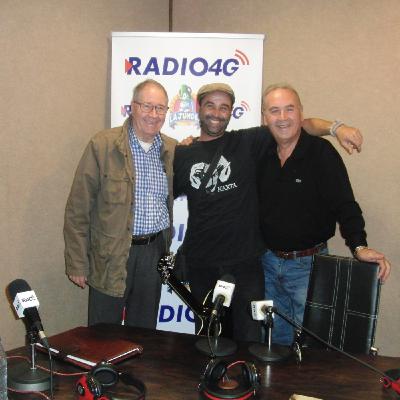 TONIRITO LERE EN COMPAÑIA DE TONI BERNAN, PASCUAL MARTINEZ E ISABEL DAUDEN