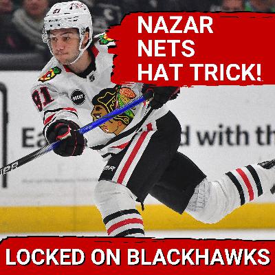 POSTGAME: Frank Nazar Hat Trick Carries Chicago Blackhawks To Second Preseason Victory!