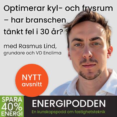 Optimerar kyl- och frysrum- har branchen tänkt fel i 30 år? med Rasmus Lind