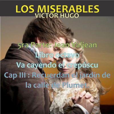 05.08.60 Los Miserables de Victor Hugo (5ra Parte: Jean Valjean - Libro octavo: Va cayendo el crepúscu - Cap 03: Recuerdan el jardín de la calle de Plumet)