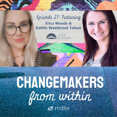 Creative Social Impact Programs with Kaitlin Westbrook Tolson & Erica Woods at Apex Systems Creative Social Impact Programs with Kaitlin Westbrook Tolson & Erica Woods at Apex Systems