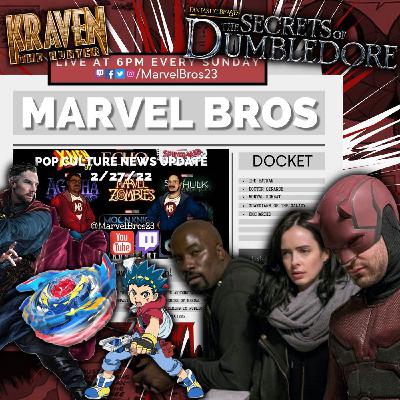 Pop Culture News Update 2/27/22 - Fantastic Beasts, Kraven The Hunter, & Disney's New Slate Pop Culture News Update 2/27/22 - Fantastic Beasts, Kraven The Hunter, & Disney's New Slate