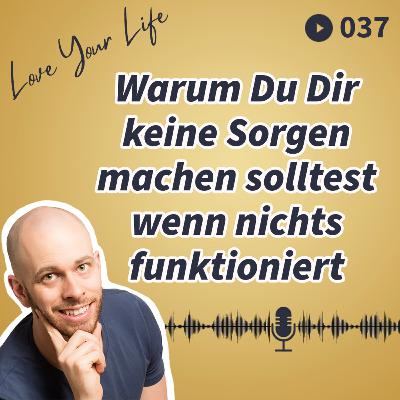 037 - Warum Du Dir keine Sorgen machen solltest, wenn nichts funktioniert