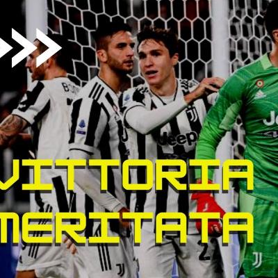 La Juventus ha meritato la vittoria. Diciamolo.