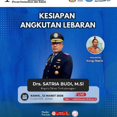 Talkshow Fokus Vol. 81 Bersama Dinas Perhubungan Kabupaten Garut