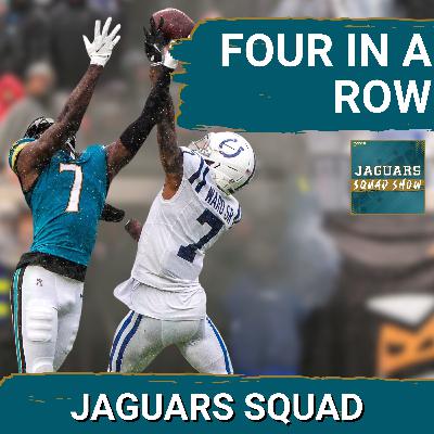 JAGUARS SQUAD SHOW: Trevor Lawrence's BEST GAME of 2025? | Jaguars THUMP Indianapolis Colts AGAIN