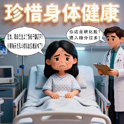 女子因迷上“奶皮子糖葫芦”被吃成“糖化脸”？网友：再好吃的东西也不能这么吃啊！