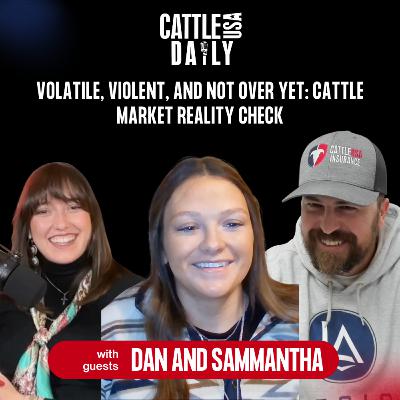 218: Volatile, Violent, and Not Over Yet: Cattle Market Reality Check with Dan and Samantha