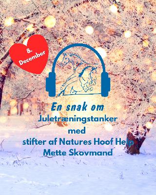 8. Decembers Juletræningstanker med Stifter af Natures Hoof Helper Mette Skovmand