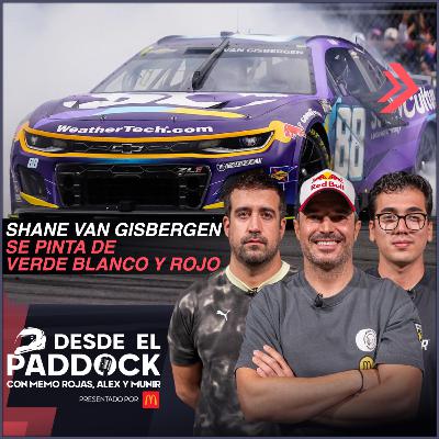 Shane van Gisbergen se pinta de verde blanco y rojo - Desde el Paddock T2 - Especial Nascar México