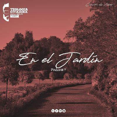 7.- En el jardín