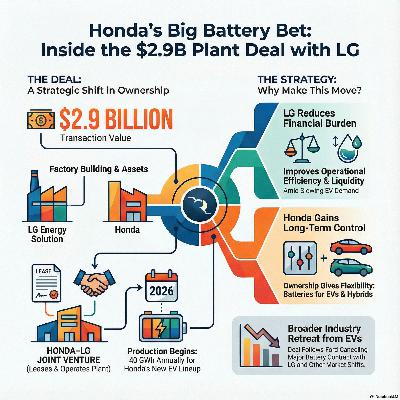 Honda Secures Full Ownership of Ohio EV Battery Plant