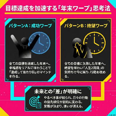 【S3-18】 1年後にワープして戻ってくる｜逆算する本気の目標設定