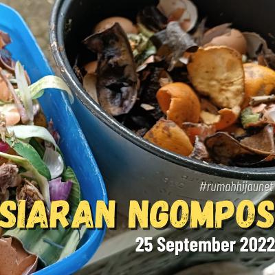 Siaran Ngompos, 25 September 2022 - Bahas pelatihan vokasi pengolahan sampah minggu lalu
