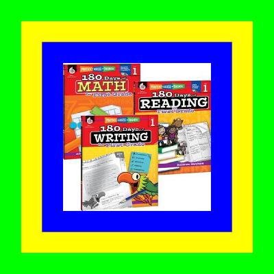 READ/DOWNLOAD%= 180 Days of Practice for First Grade (Set of 3), 1st Grade Workbooks for Kids Ages 5-7, Includes 180 Days of Reading, 180 Days of Writing, 180 Days of Math PDF Ebook Full Series