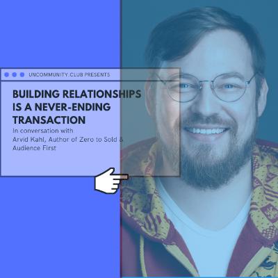 Arvid Kahl, The Bootstrapped Founder, Author of Zero to Sold and now writing The Embedded Entrepreneur Arvid Kahl, The Bootstrapped Founder, Author of Zero to Sold and now writing The Embedded Entrepreneur