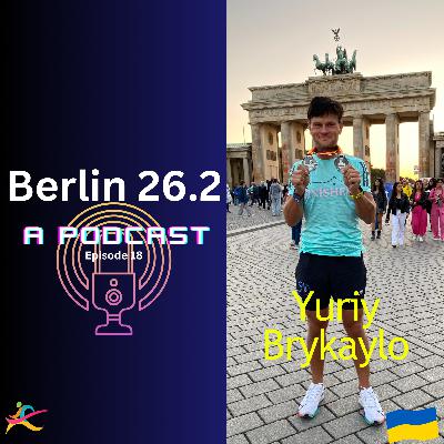 Berlin 26.2 - Yuriy Brykaylo - I can't change the situation by myself in Ukraine but I can run! Berlin 26.2 - Yuriy Brykaylo - I can't change the situation by myself in Ukraine but I can run!