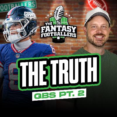 The TRUTH: QBs Part 2 + Coaching Crazyness, Divisional Recap - Fantasy Football Podcast for 1/20 The TRUTH: QBs Part 2 + Coaching Crazyness, Divisional Recap - Fantasy Football Podcast for 1/20
