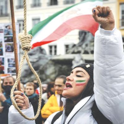 Rally in French city in support of Iran protesters 1/9/23 #News #Newsupdate #Worldnewsupdate