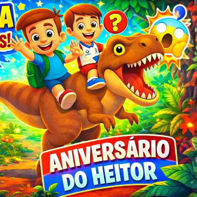 T2.E1 - O ANIVERSÁRIO DO HEITOR NA FLORESTA DOS DINOSSAUROS! - PODCAST DA TURMA DO CAUÃ T2.E1 - O ANIVERSÁRIO DO HEITOR NA FLORESTA DOS DINOSSAUROS! - PODCAST DA TURMA DO CAUÃ