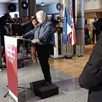 Michèle Lutz présente ses voeux