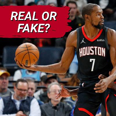 Houston Rockets REAL OR FAKE? | Kevin Durant Leads NUMBER ONE Offense, Josh Okogie STARTING & More Houston Rockets REAL OR FAKE? | Kevin Durant Leads NUMBER ONE Offense, Josh Okogie STARTING & More
