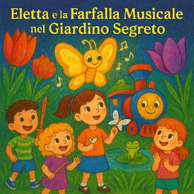 Eletta e la Farfalla Musicale nel Giardino Segreto