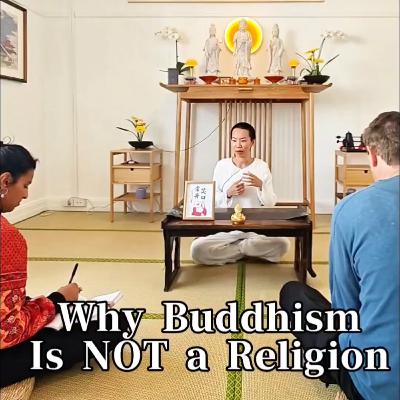 Fundamentals of Buddhism (3) : Lessons from the Laughing Buddha - Why Buddhism is NOT a Religion? | Shorts
