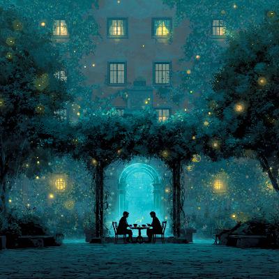 Koko, the Guide, and the Lavender Shawl