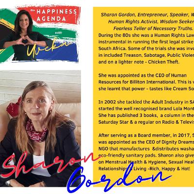 The Happiness Agenda - Episode 12: Sharon Gordon - Happiness, Dignity and Empowerment