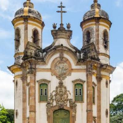 #2. Barroco Brasileiro. Igreja São Francisco de Assis. Antônio Francisco Lisboa e Mestre Athaide.