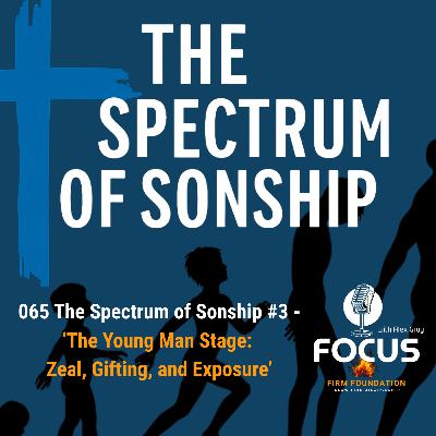 065 The Spectrum of Sonship #3 — ‘The Young Man Stage: Zeal, Gifting, and Exposure’
