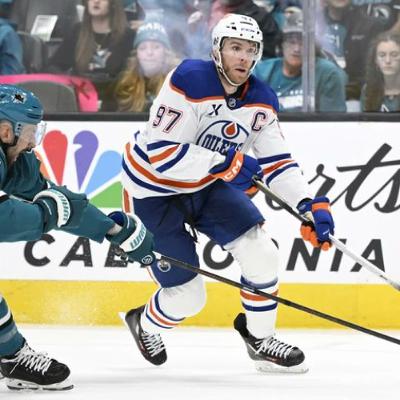 The Cult of Hockey's "McDavid's big night zaps Celebrini and the Sharks' playoff hopes" podcast The Cult of Hockey's "McDavid's big night zaps Celebrini and the Sharks' playoff hopes" podcast