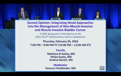 Non-Muscle-Invasive and Muscle-Invasive Bladder Cancer — Proceedings from a Session Held Adjunct to the 2026 ASCO Genitourinary Cancers Symposium