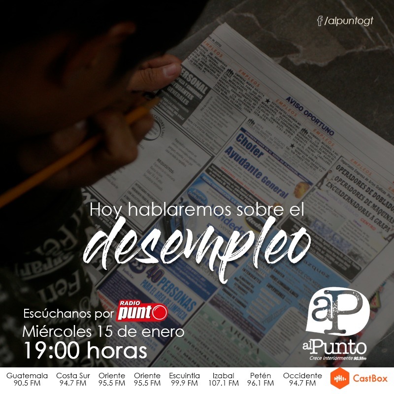 DESEMPLEO - 15-01-2020