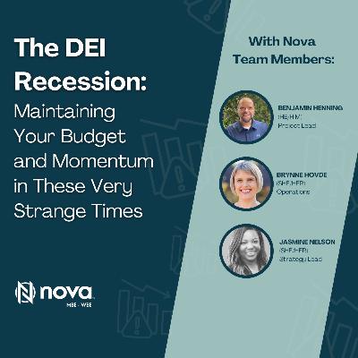 The DEI Recession: Maintaining Your Budget and Momentum in These Very Strange Times