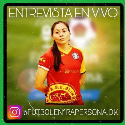 Gimena Blanco en "Fútbol en Primera Persona". Entrevista del 9/11/2020.