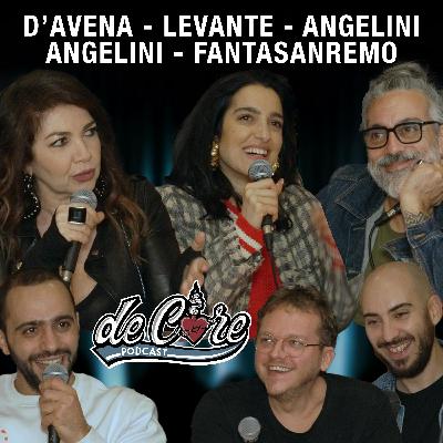 Ep.137 Cristina D'Avena, Levante, Bob Angelini, FantaSanremo a De Core Ruben & Friends
