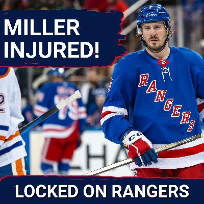 J.T. Miller INJURED at Rangers practice!!! How does it look? What will happen if he misses time??