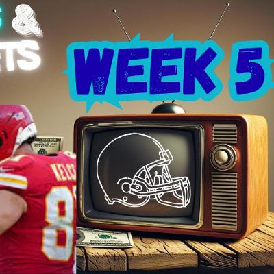 SHARP BETS & FANTASY SETS: NFL WEEK 5 (2025 SEASON)