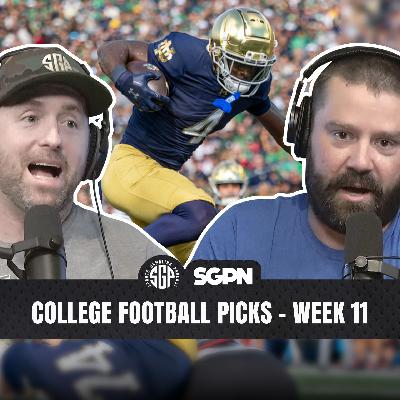 College Football Picks Week 11 | Sports Gambling Podcast (Ep. 2419)