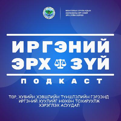 S2E11 Төр, хувийн хэвшлийн түншлэлийн гэрээнд иргэний хуулийг нөхөн тохируулж хэрэглэх асуудал